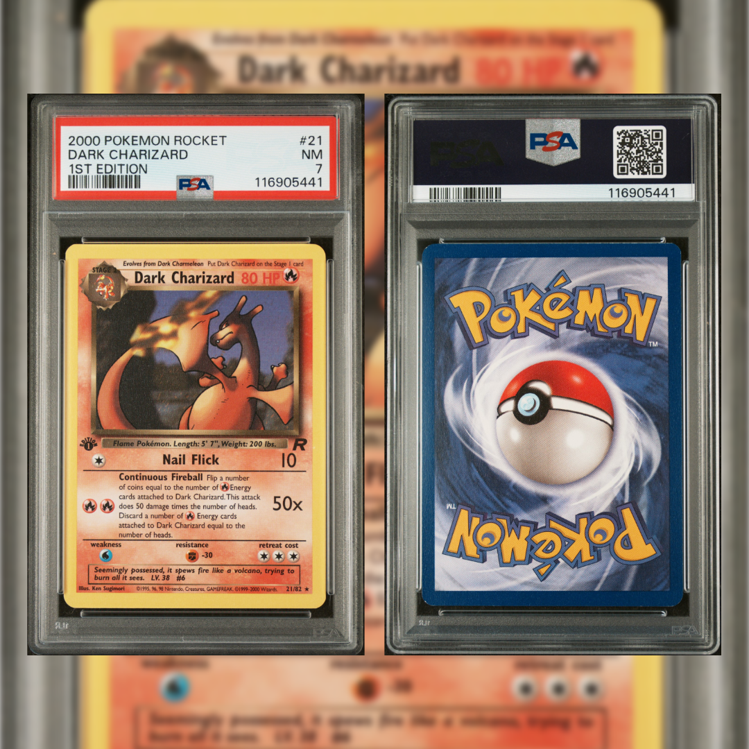 2000 Dark Charizard 1st Edition #21 PSA 7 116905441