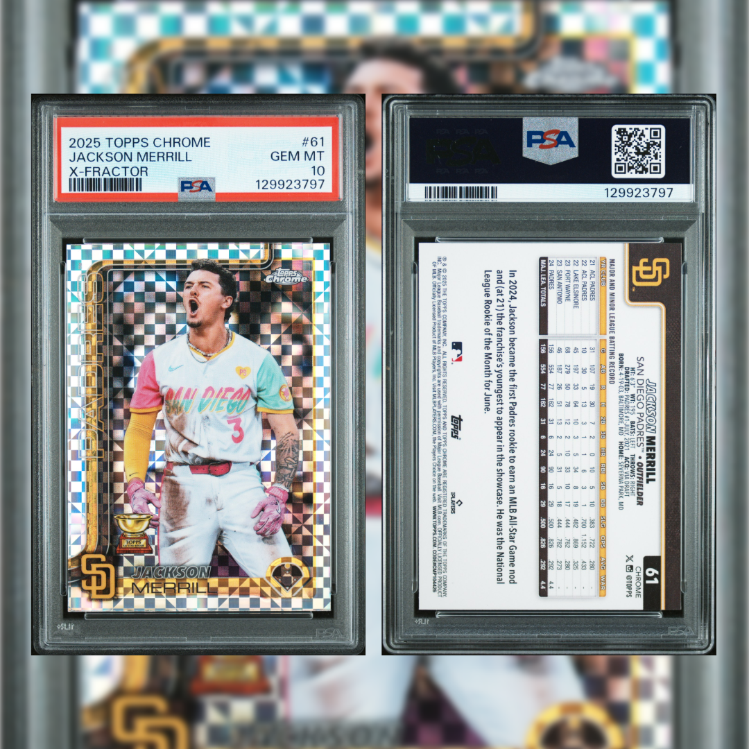 2025 Jackson Merrill #61 PSA 10 129923797