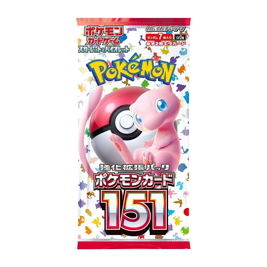 Pokémon TCG: Scarlet & Violet - 151 Booster Pack (Japanese)