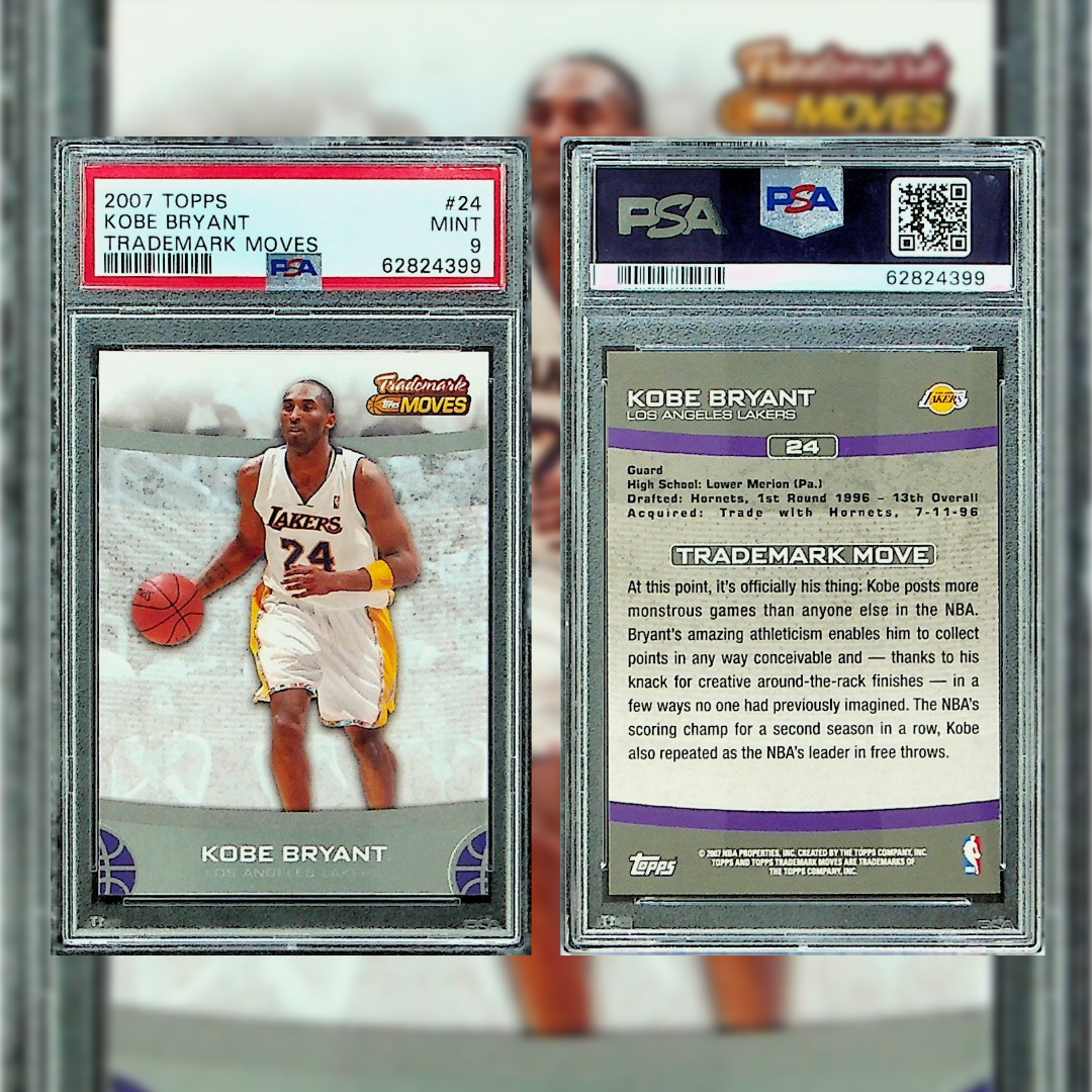 2007 Kobe Bryant #24 PSA 9 62824399