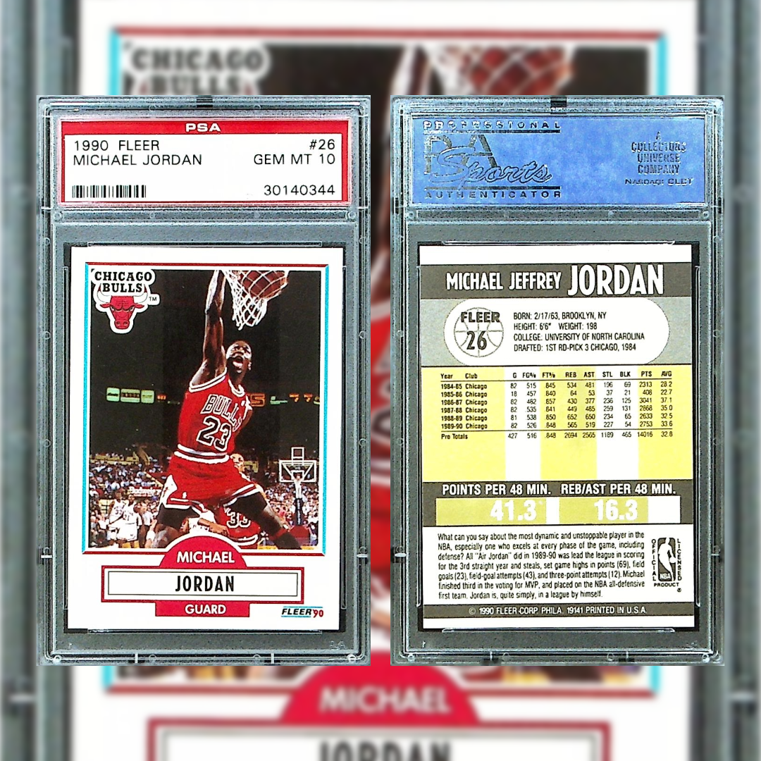 1990 Michael Jordan #26 PSA 10 30140344