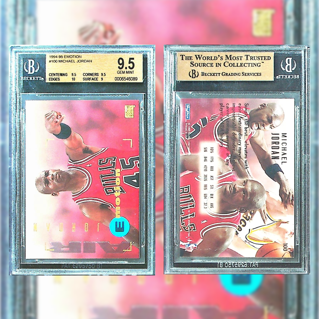 1994-95 Michael Jordan #100 Beckett 9.5 0006546089