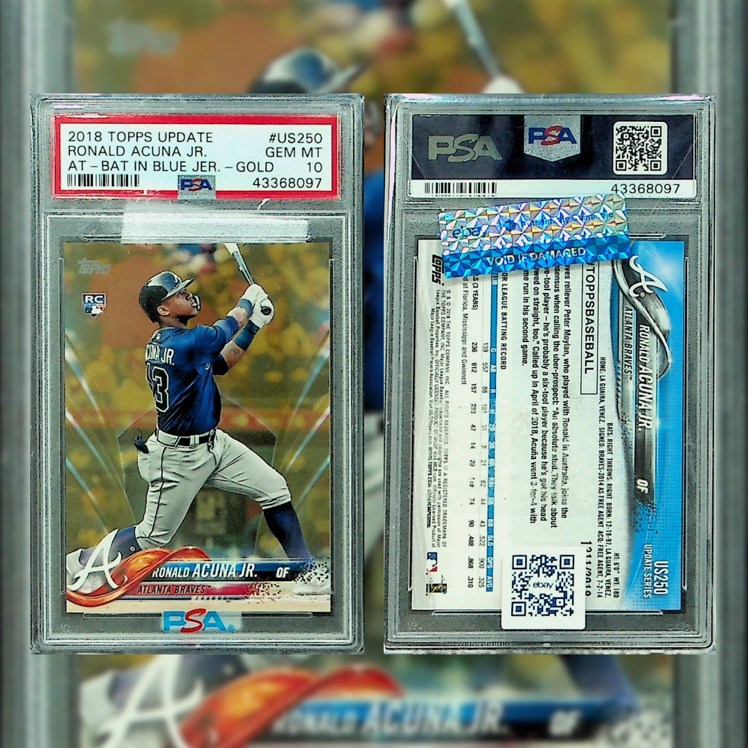 2018 Ronald Acuna Jr. #US250 PSA 10 43368097