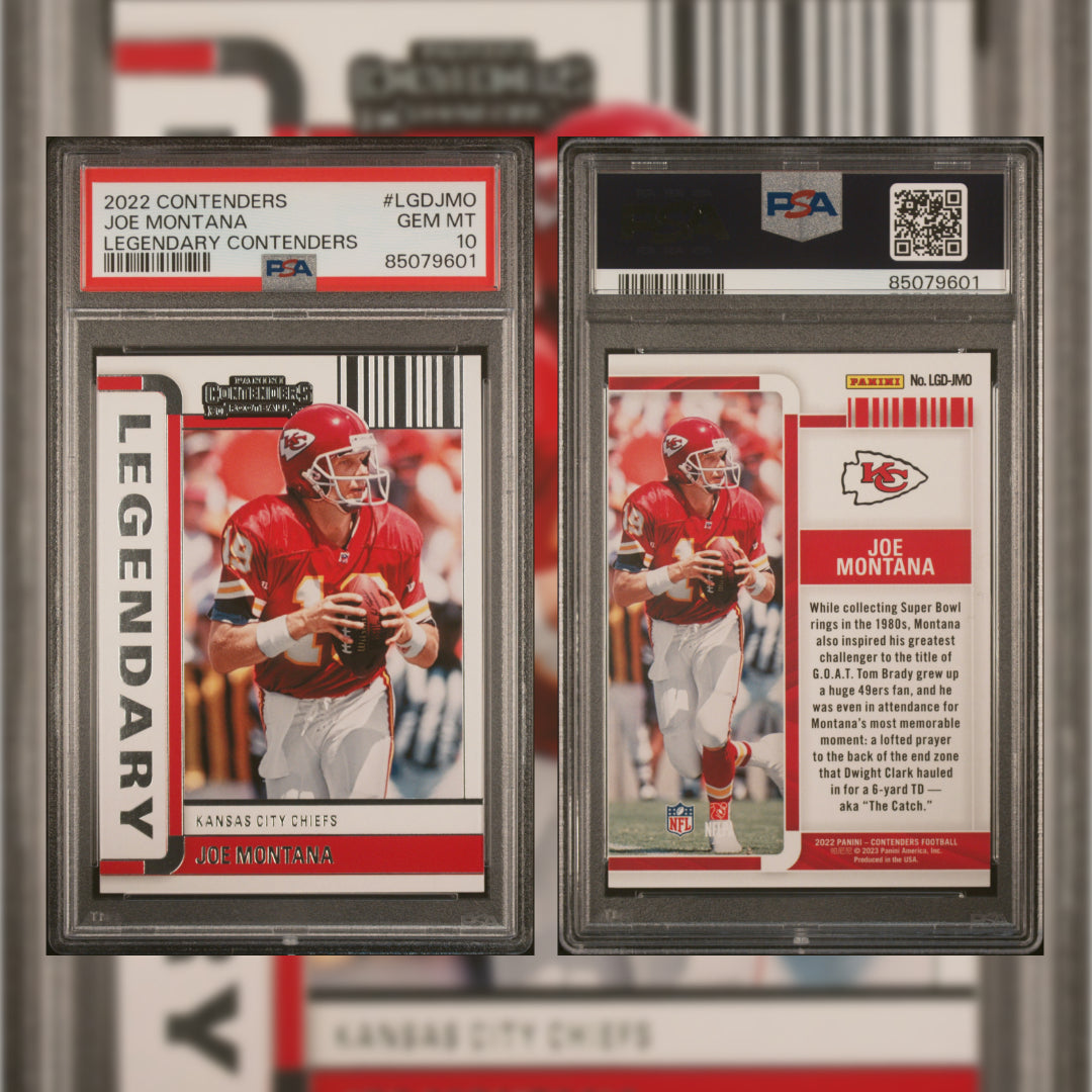 2022 Joe Montana #LGDJMO PSA 10 85079601