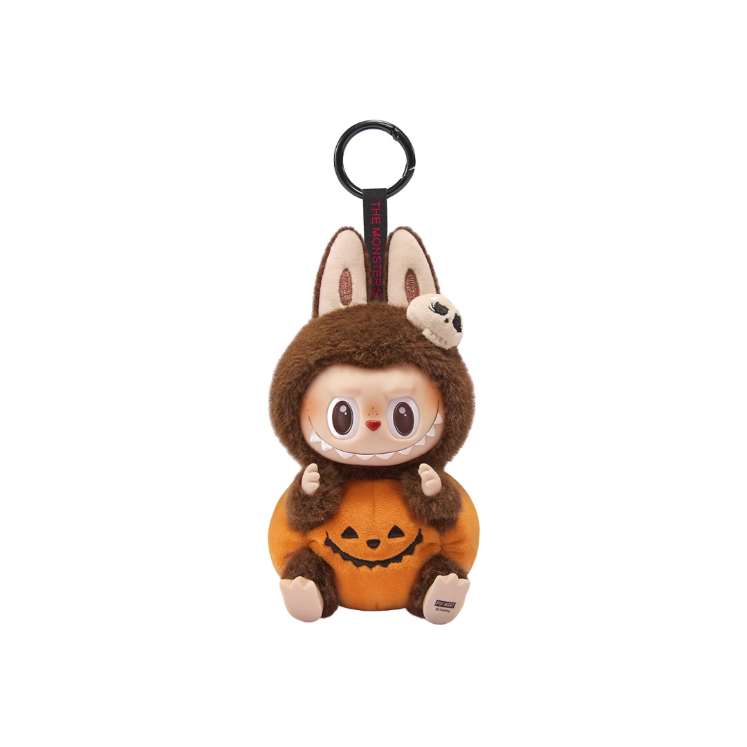LABUBU HALLOWEEN LIMITED EDITION SITTING PUMPKIN -Vinyl Plush Doll Pendant