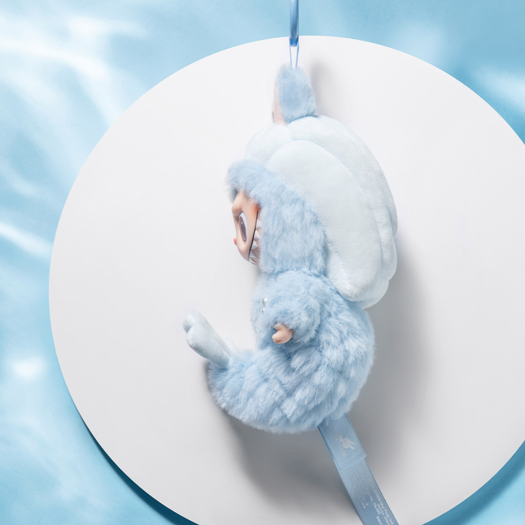 LABUBU HIDE AND SEEK IN SINGAPORE SERIES-Vinyl Plush Doll Pendant (Merbubu)