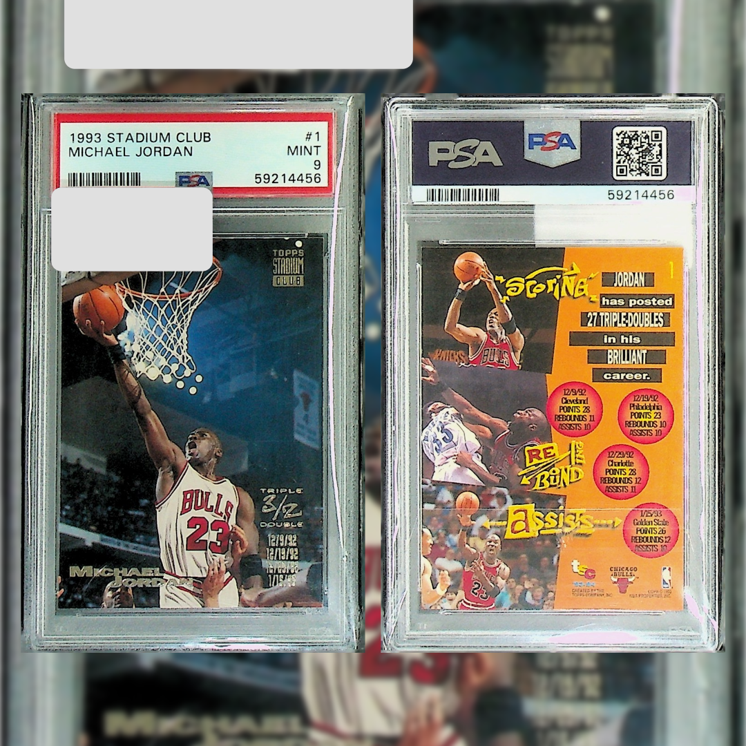 1993 Michael Jordan #1 PSA 9 59214456