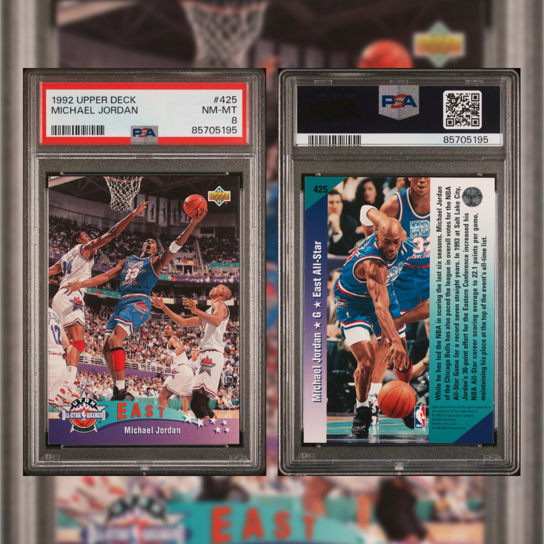 1992 Michael Jordan #425 PSA 8 85705195