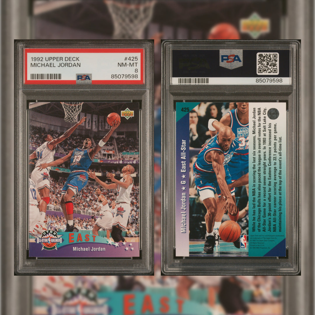 1992 Michael Jordan #425 PSA 8 85079598