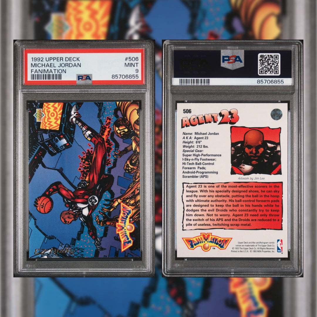 1992 Michael Jordan #506 PSA 9 85706855