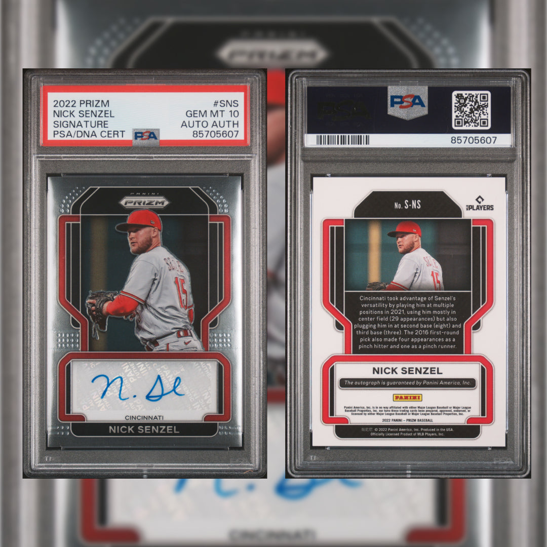 2022 Nick Senzel with Autograph #SNS PSA 10 85705607