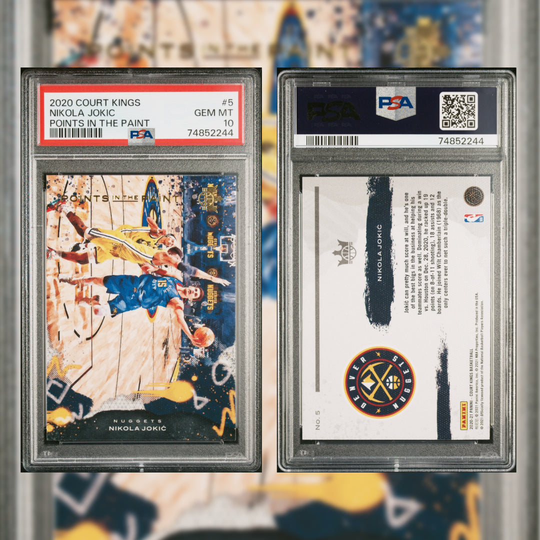 2020 Nikola Jokic #5 PSA 10 74852244