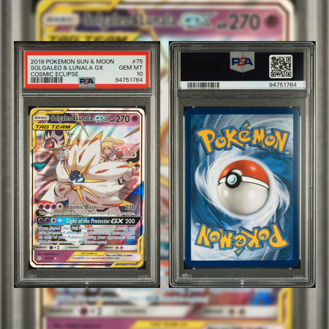2019 Solgaleo & Lunala GX #75 PSA 10 94751764