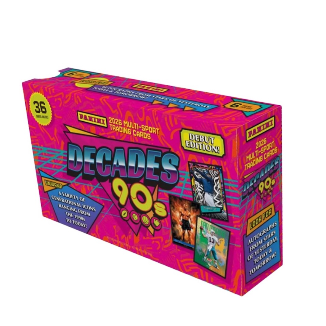 2026 Panini Decades 90s Pop Culture Multi-Sport