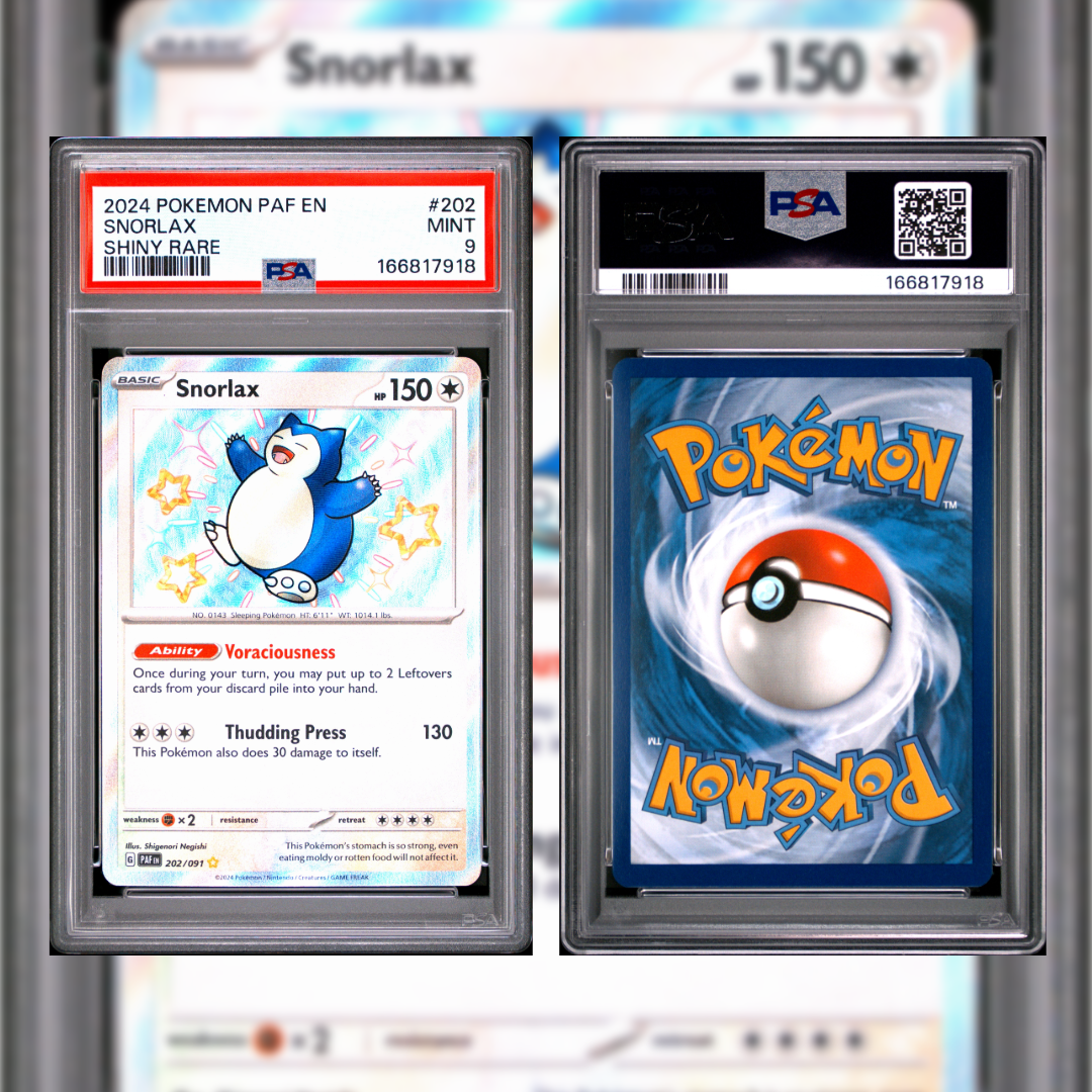 2024 Snorlax #202 PSA 9 166817918