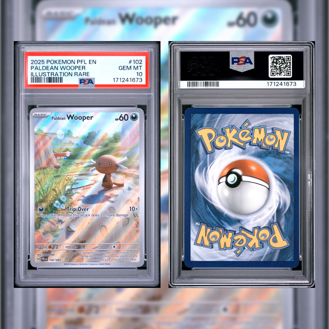 2025 Paldean Wooper #102 PSA 10 171241673