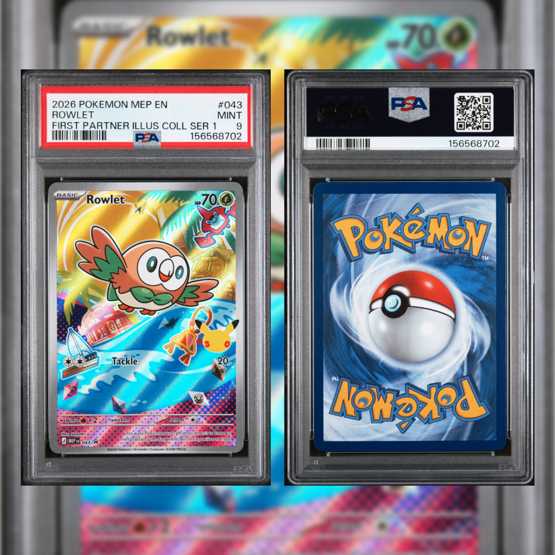2026 Rowlet #043 PSA 9 156568702