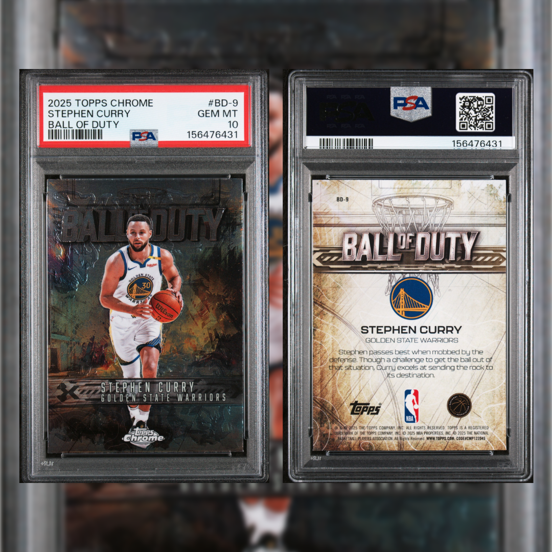 2025 Stephen Curry #BD-9 PSA 10 156476431