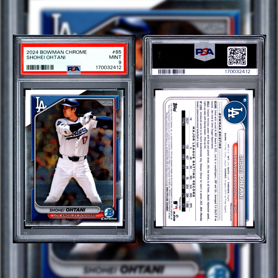 2024 Shohei Ohtani #85 PSA 9 170032412