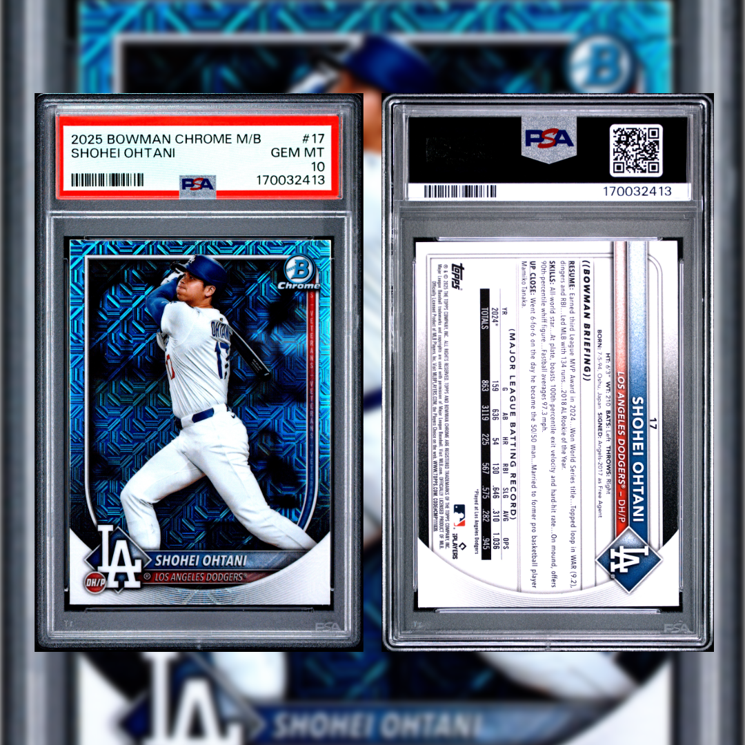 2025 Shohei Ohtani #17 PSA 10 170032413