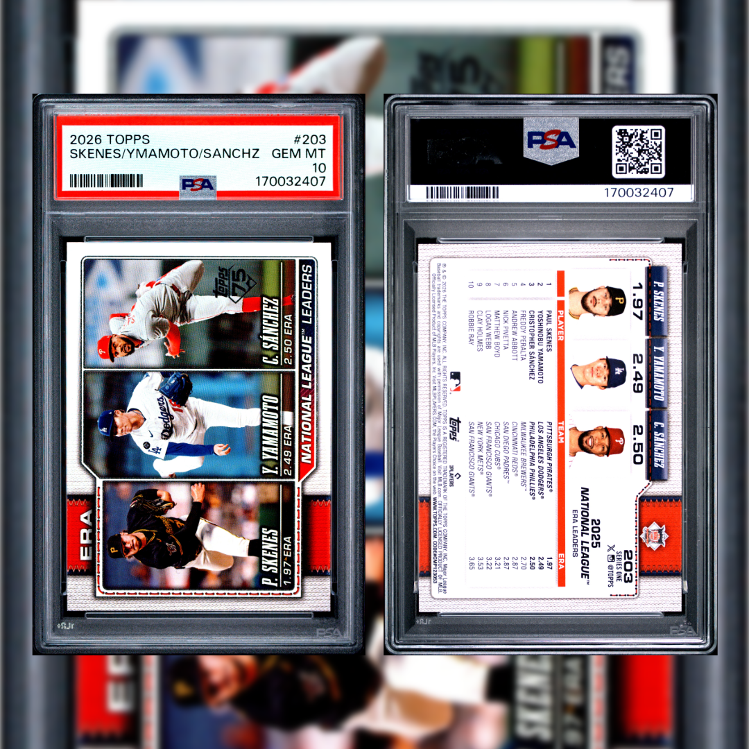 2026 Skenes/Ymamoto/Sanchz #203 PSA 10 170032407