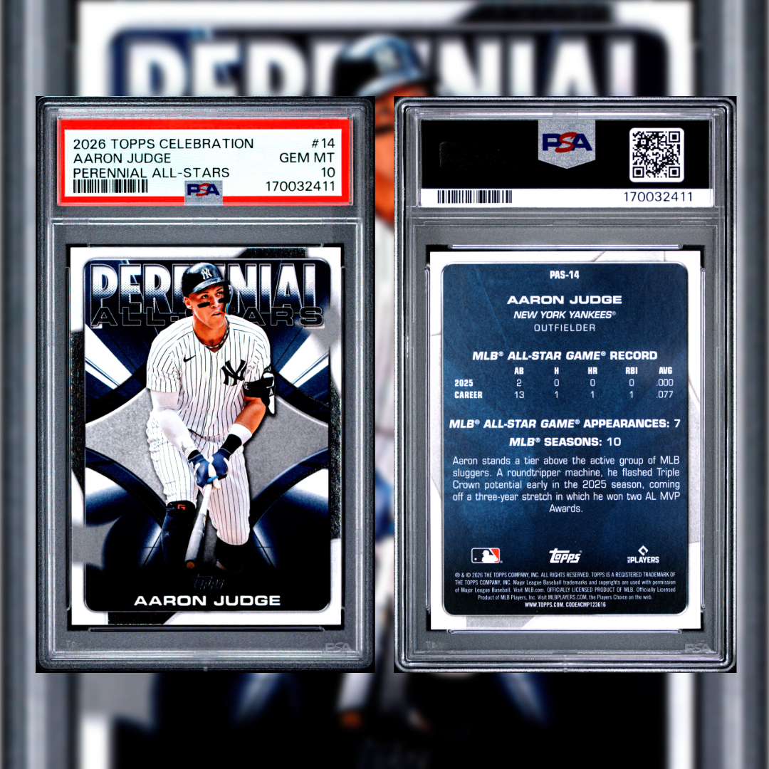 2026 Aaron Judge #18 PSA 10 170032409