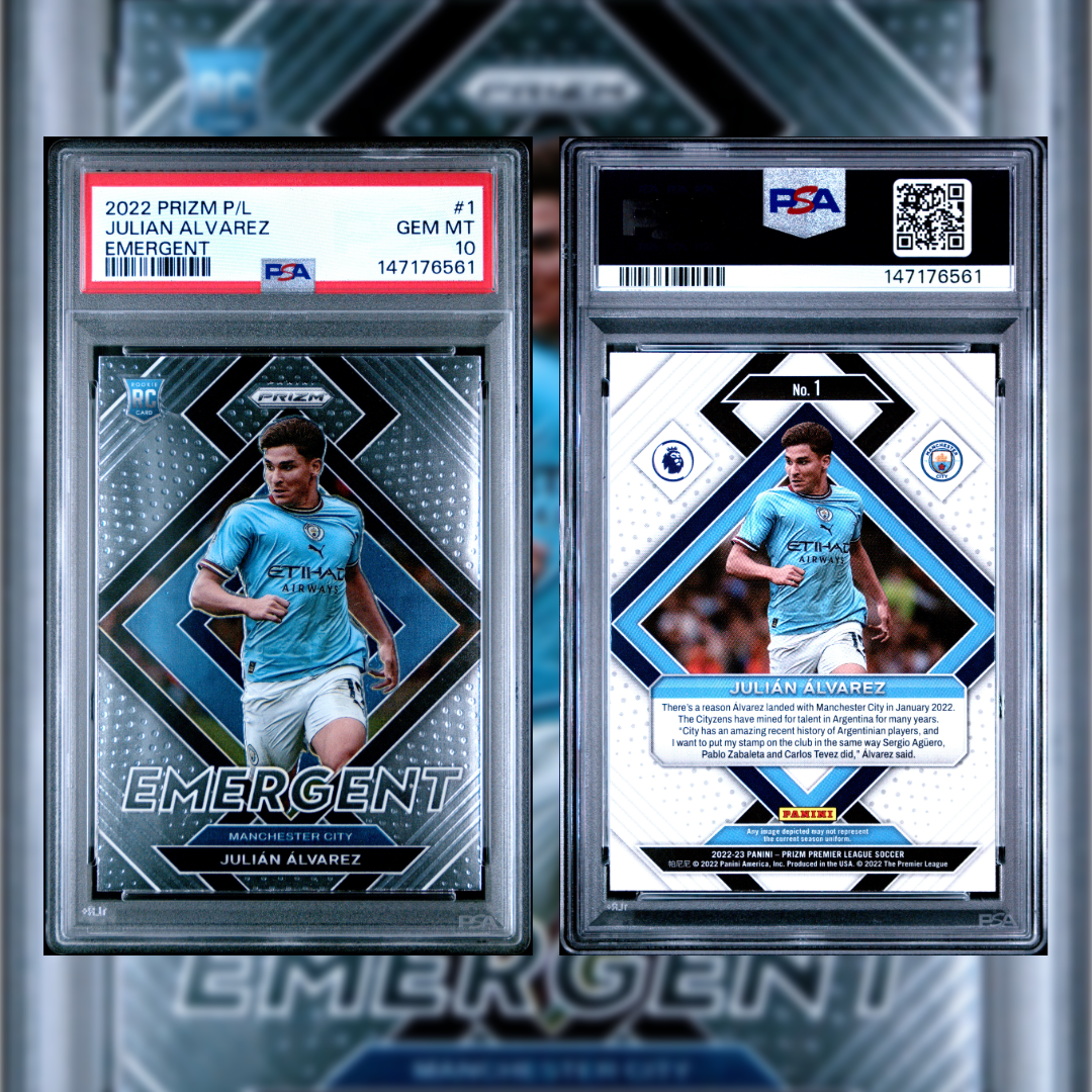 2022 Julian Alvarez #1 PSA 10 147176561