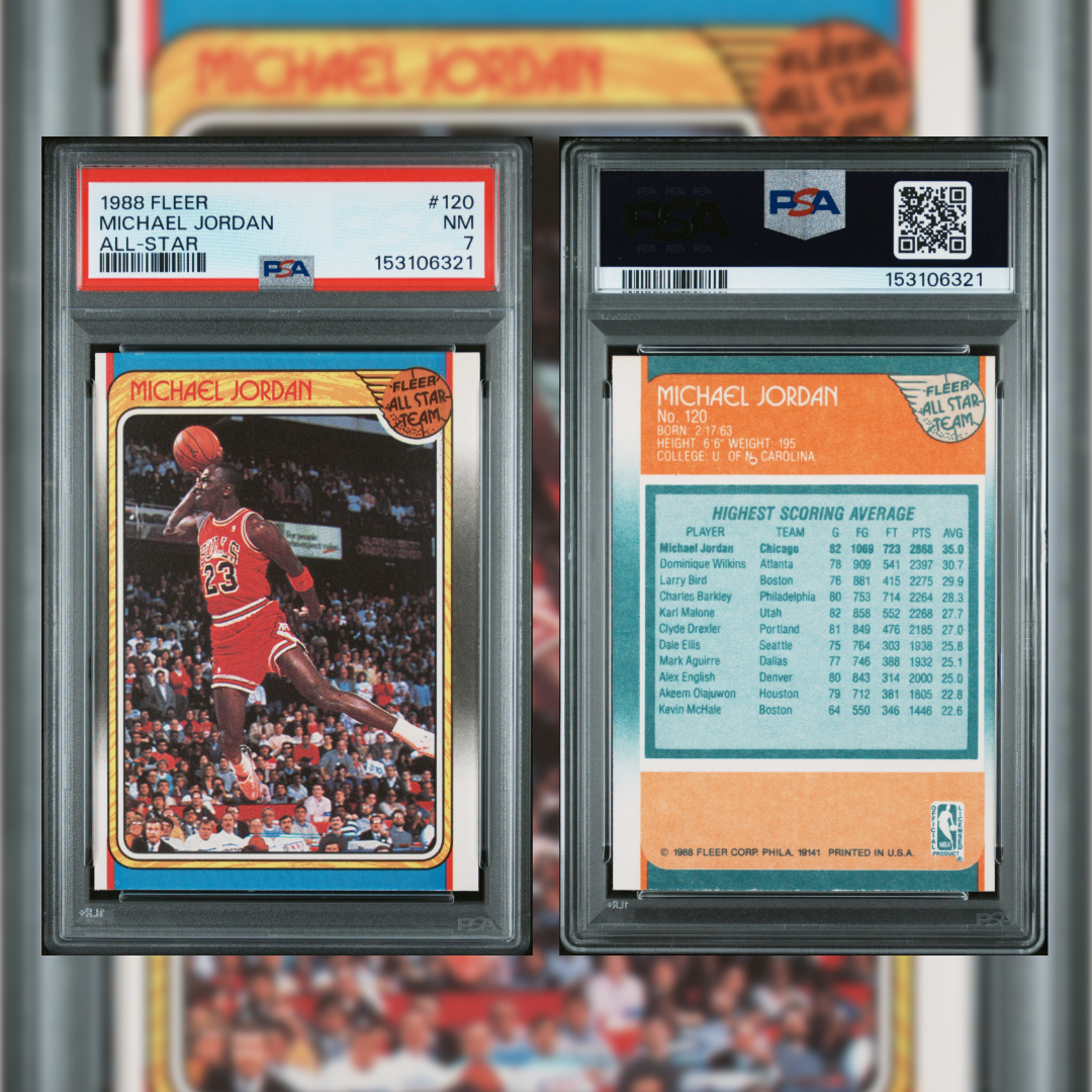 1988 Michael Jordan #120 PSA 7 153106321
