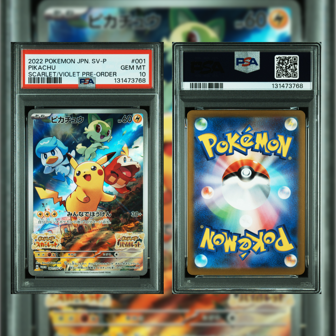 2022 Japanese Pikachu #001 PSA 10 131473768