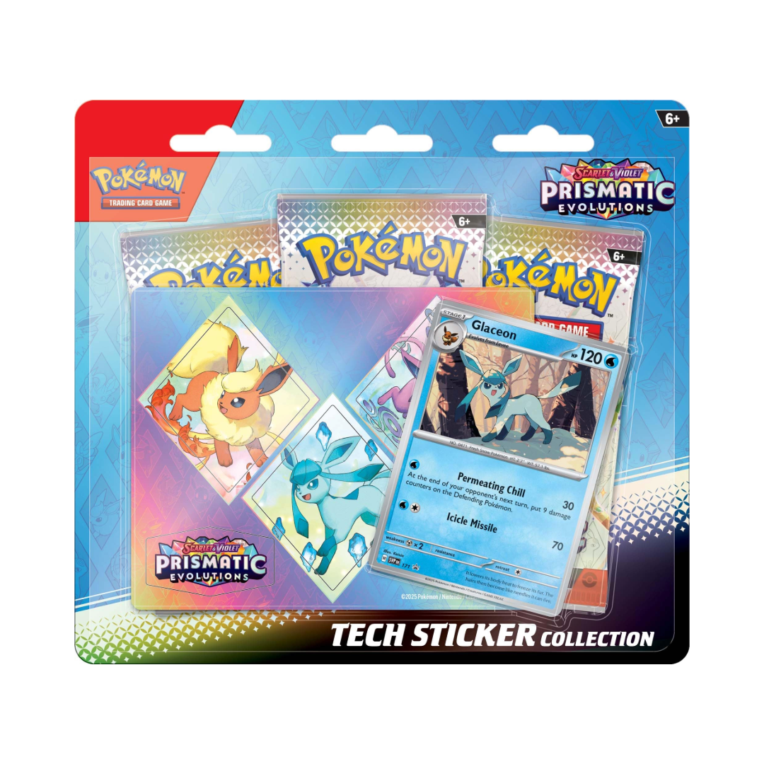 Pokémon TCG: Scarlet & Violet—Prismatic Evolutions Tech Sticker Collection