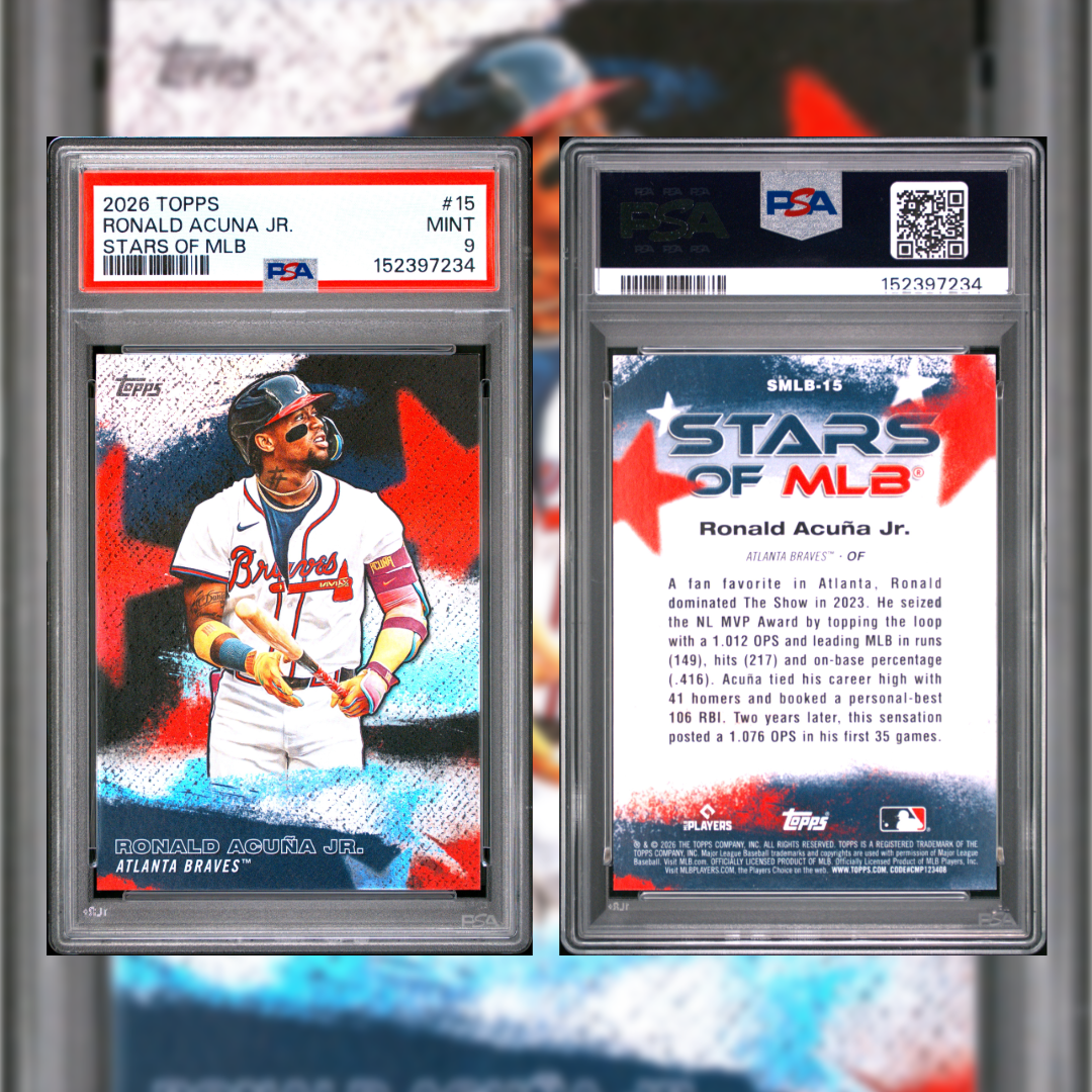 2026 Ronald Acuna Jr. #15 PSA 9 152397234