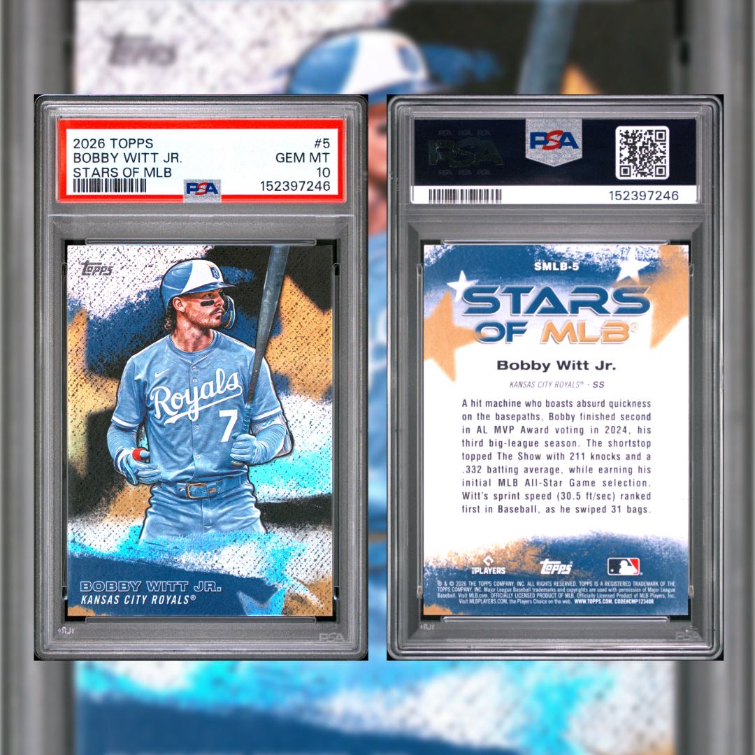 2026 Bobby Witt Jr. #5 PSA 10 152397246