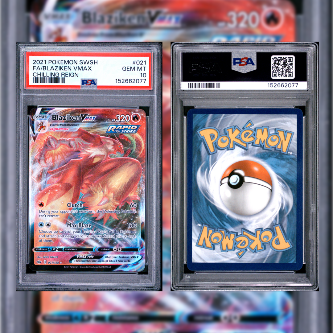 2021 FA/Blaziken VMAX #021 PSA 10 152662077