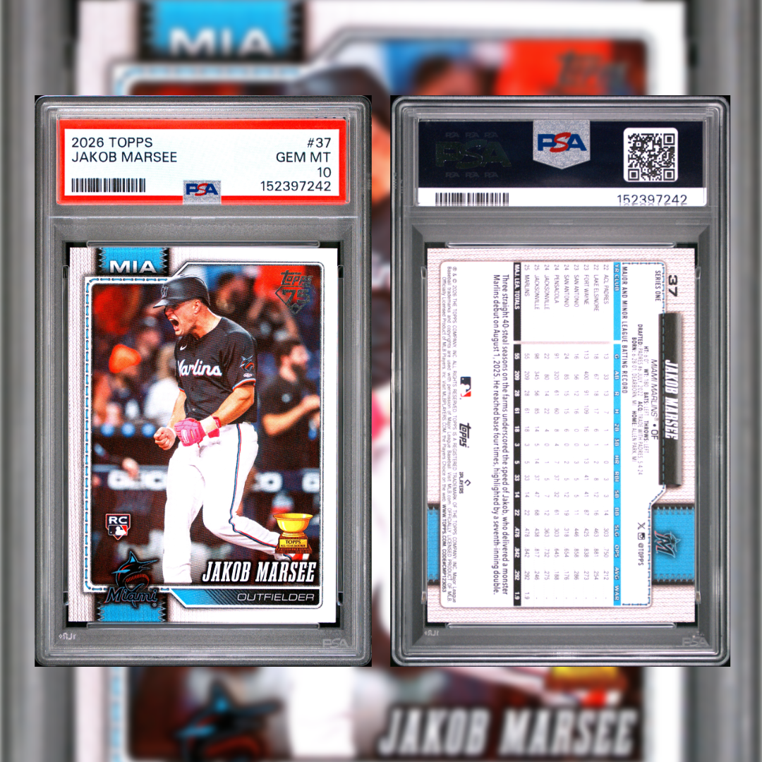 2026 Jakob Marsee #37 PSA 10 152397242