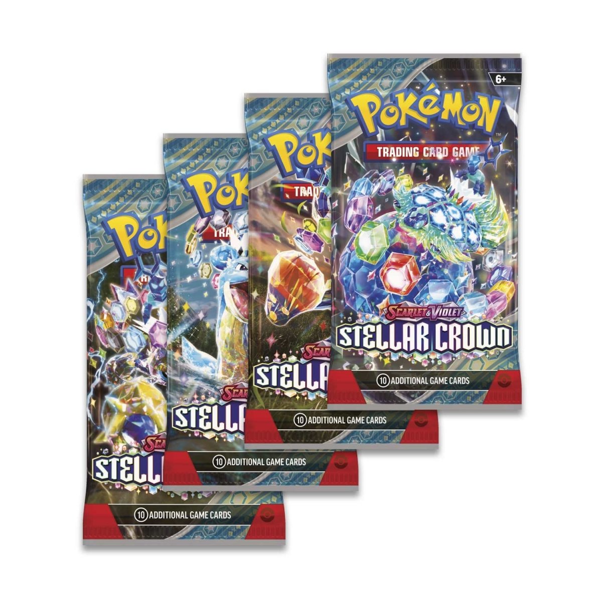 Pokemon TCG: Scarlet & Violet - Stellar Crown Booster Pack (10 cards)