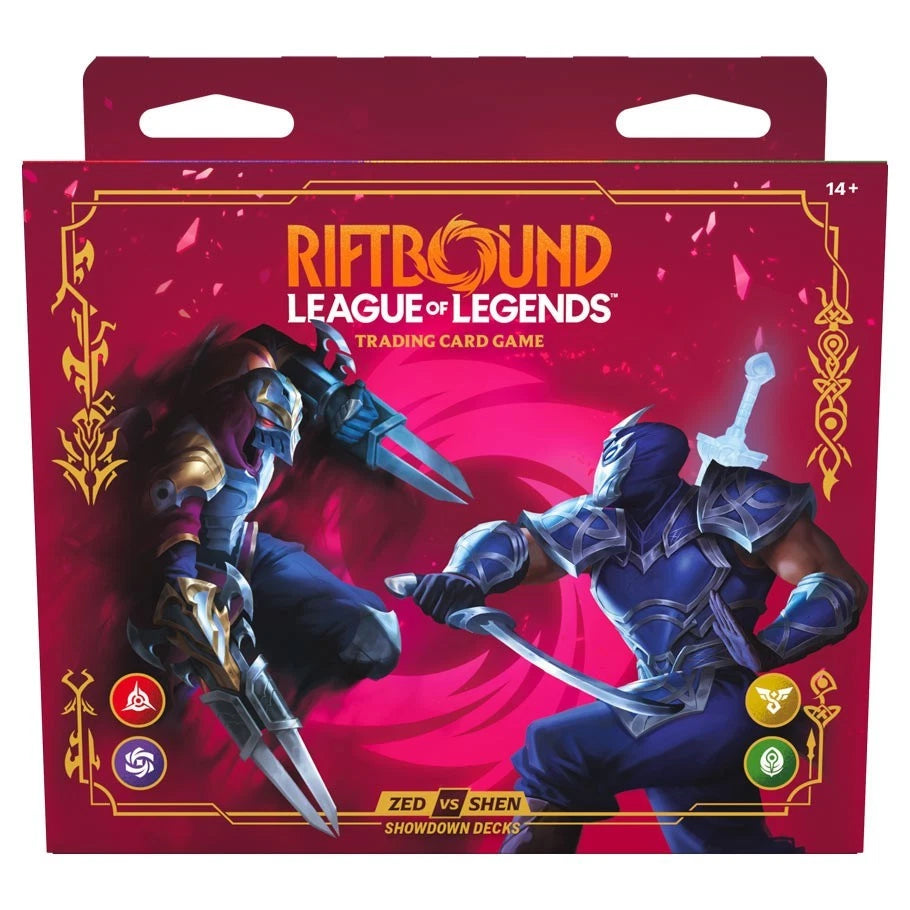 Riftbound: League of Legends TCG Vendetta Zed vs Shen Showdown Deck