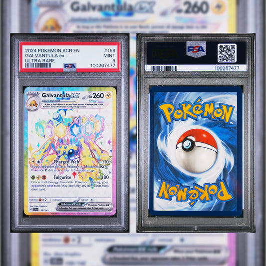 2024 Galvantula ex #159 PSA 9 100267477
