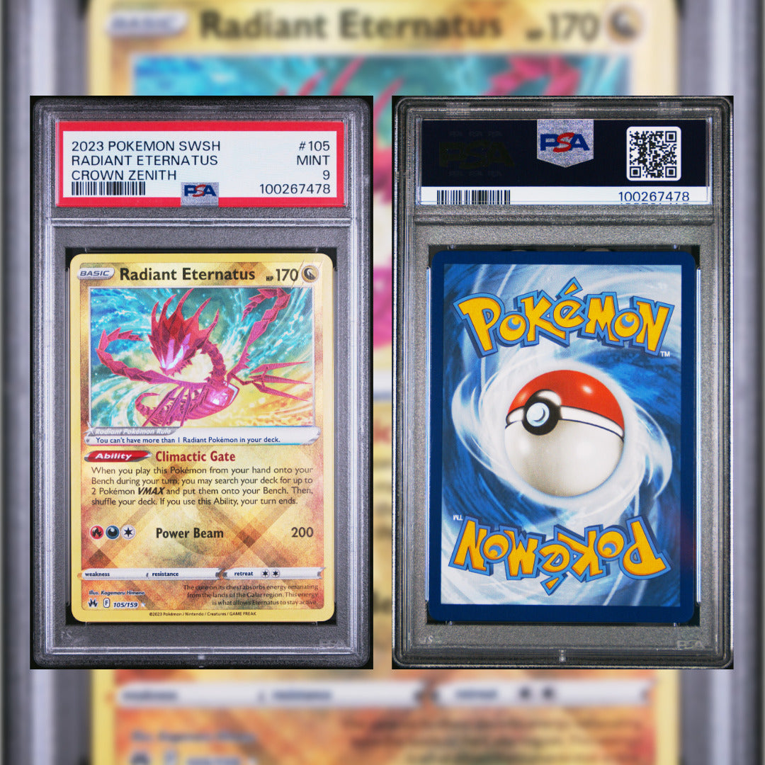 2023 Radiant Eternatus #105 PSA 9 100267478