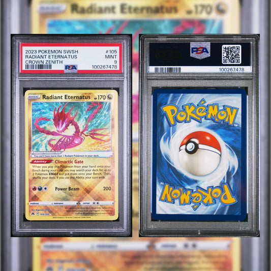 2023 Radiant Eternatus #105 PSA 9 100267478