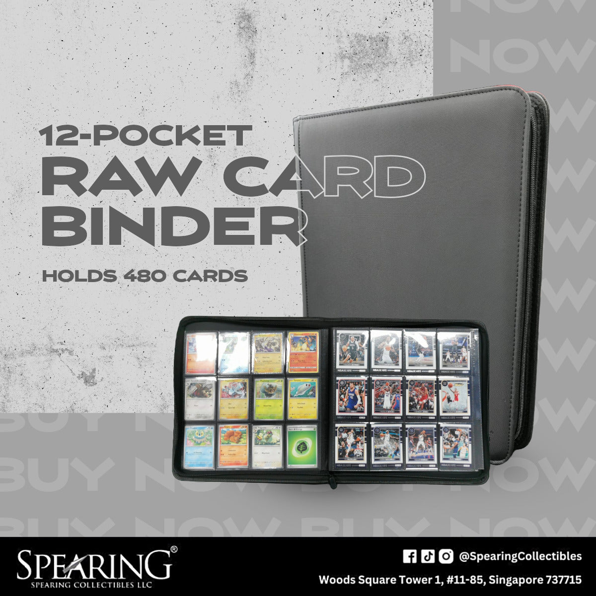 🔥Raw Card Binder for Penny Sleeves