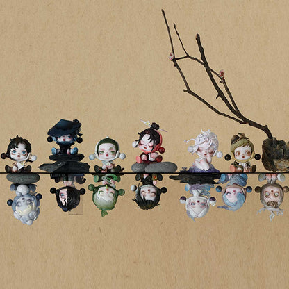SKULLPANDA The Ink Plum Blossom Series Figures (Whole box)