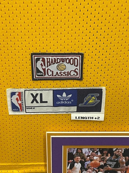 Kobe Bryant Signed Authentic Jersey Lakers Custom Framed JSA