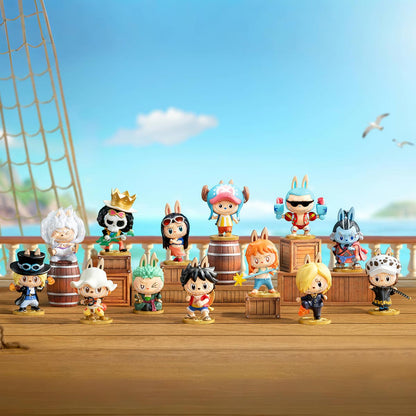 One Piece x Labubu The Monsters Pop Mart Individual Blind Box Figures