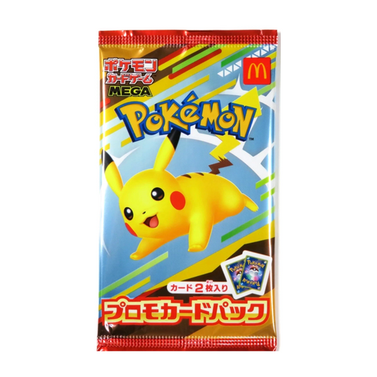 2025 McDonald’s Japanese Pokémon Pikachu Promo Pack