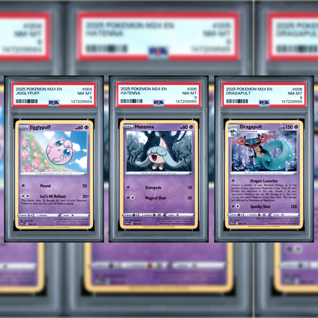 2025 McDonald's Pokemon M24 #001 - #015 Set