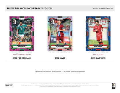 2026 Panini Prizm FIFA World Cup Football Blaster Box