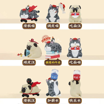 🐱 (INDIVIDUAL OPENED) 52TOYS WuHuang Bazahey Daily Life Series 4 Blind Box Series 🐶