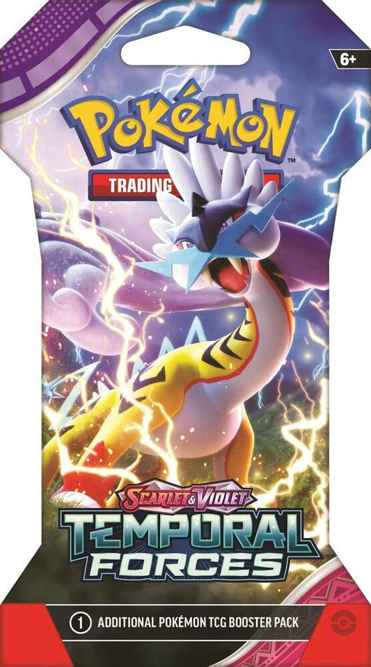 Pokemon TCG: Scarlet & Violet - Temporal Forces Sleeved Booster Pack