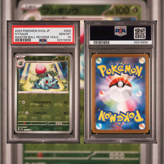 2023 Japanese Ivysaur Master Ball Reverse Holo #002 PSA 10 92919658