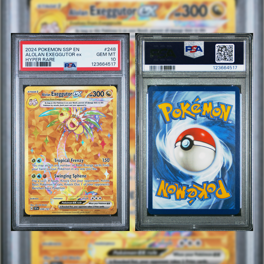 2024 Alolan Exeggutor ex #248 PSA 10 123664517